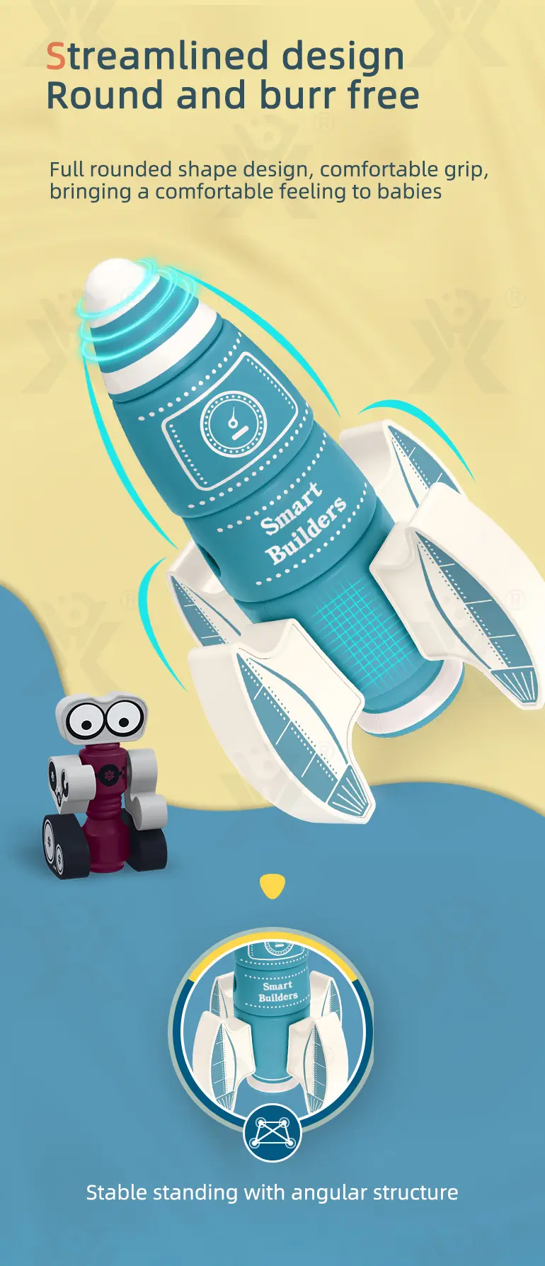 Magnetic Rocket Toys (TB-1521401) — illustrated product details, panel 5