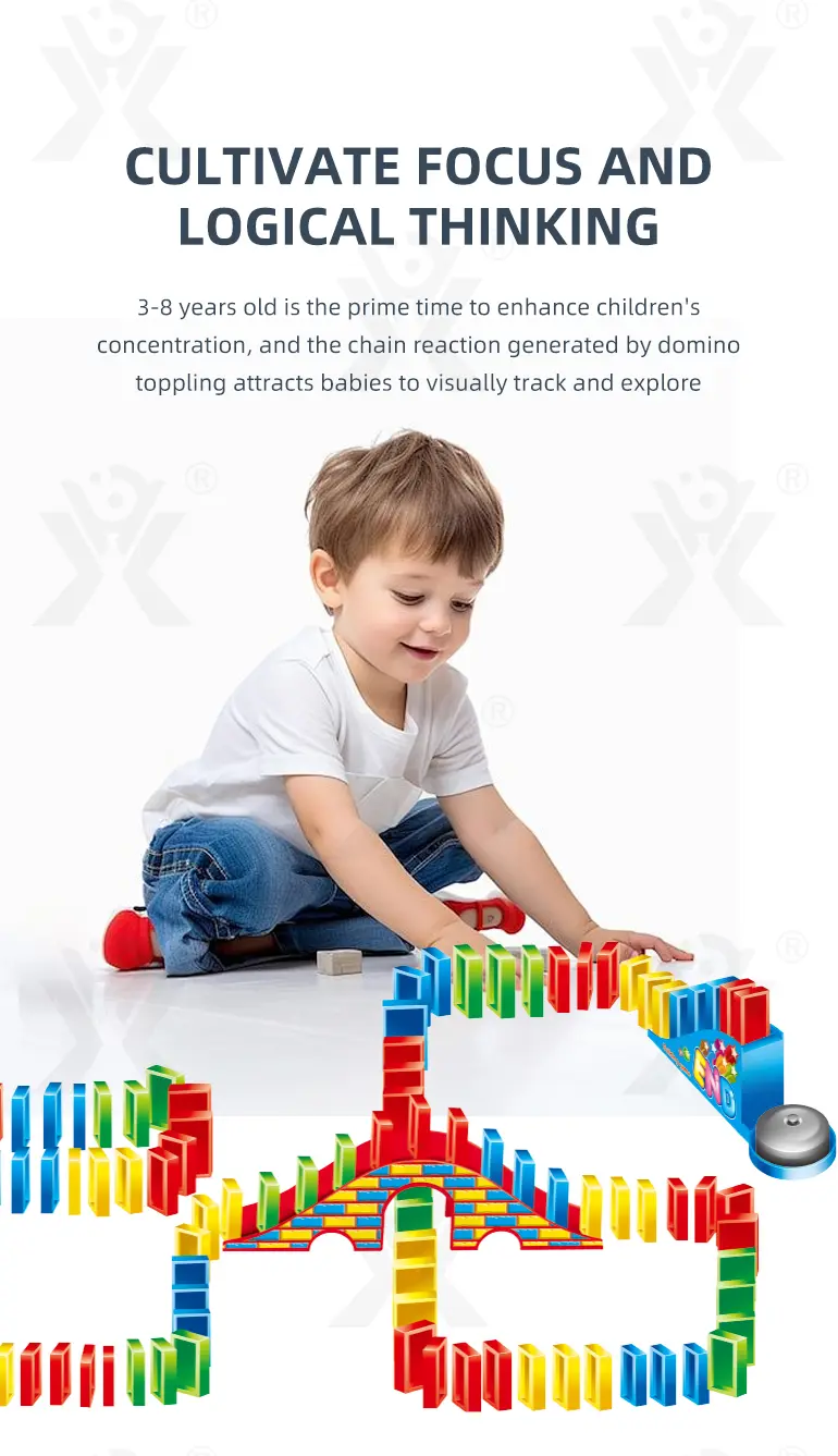 Domino Set Toy, Domino Kit -Educational Toys For Infant (TB-0448583) — illustrated product details, panel 2