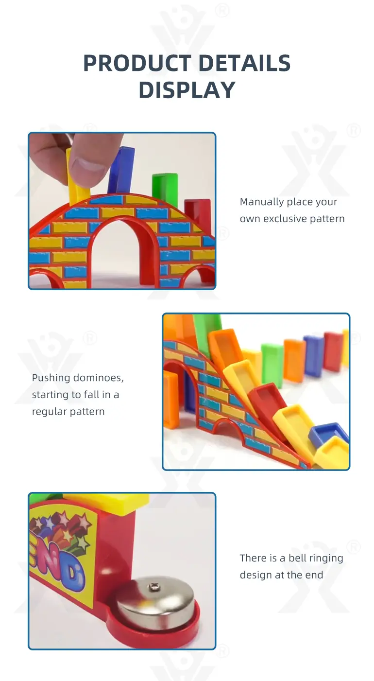 Domino Set Toy, Domino Kit -Educational Toys For Infant (TB-0448583) — illustrated product details, panel 5