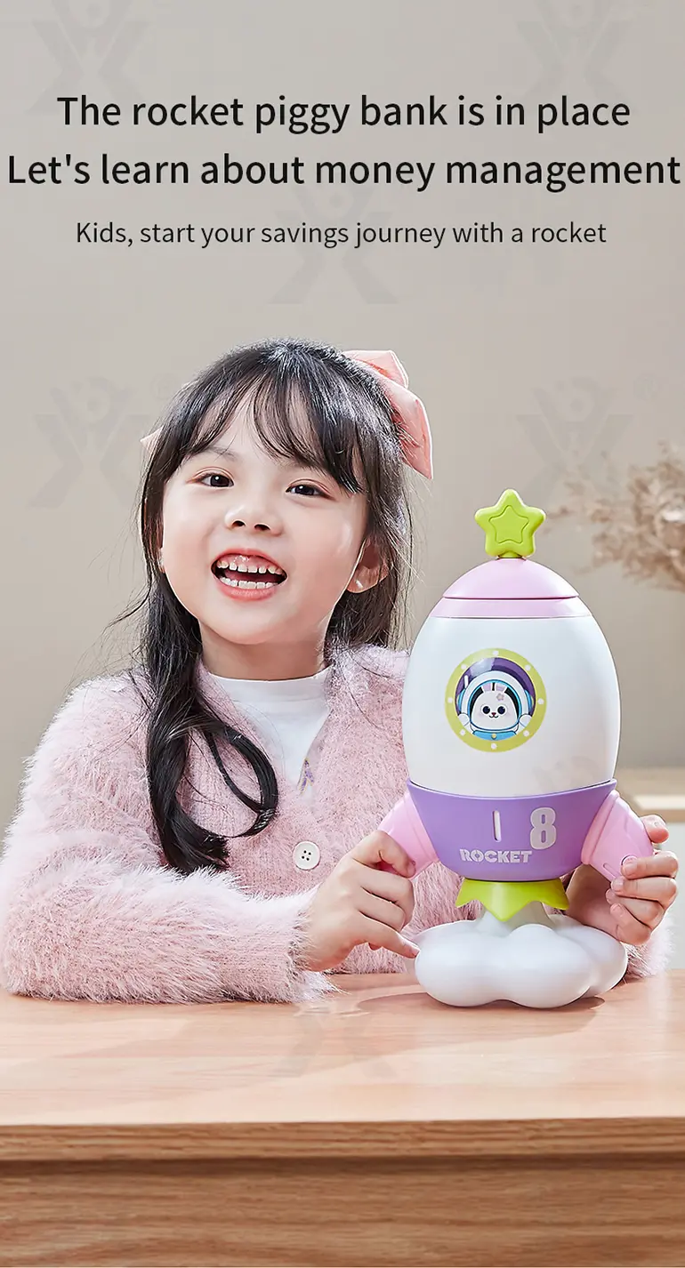 Custom Rocket Piggy Bank (TB-4007537) — illustrated product details, panel 4