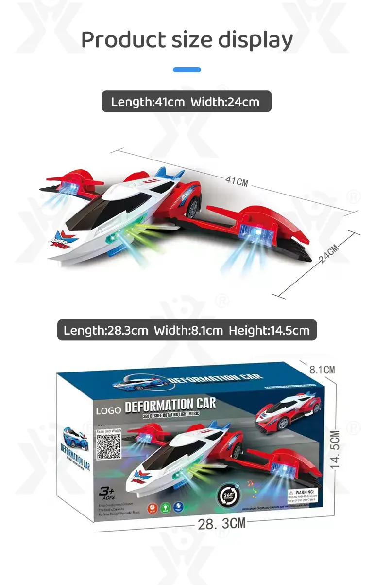 Super Sport Car Toy with Auto Obstacle Avoidance (TB-4470648) — illustrated product details, panel 8
