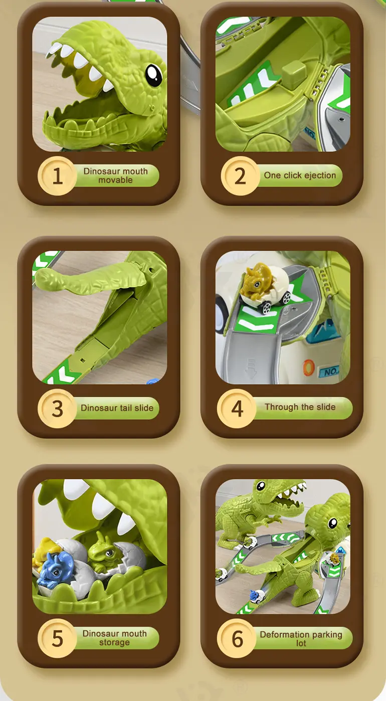 Dinosaur Catapult Set Toy (TB-4047208) — illustrated product details, panel 6
