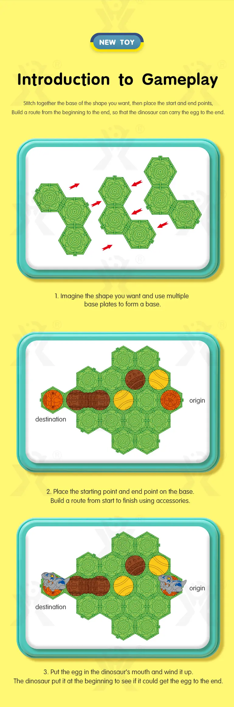 Dinosaur Maze Game (TB-3922630) — illustrated product details, panel 3