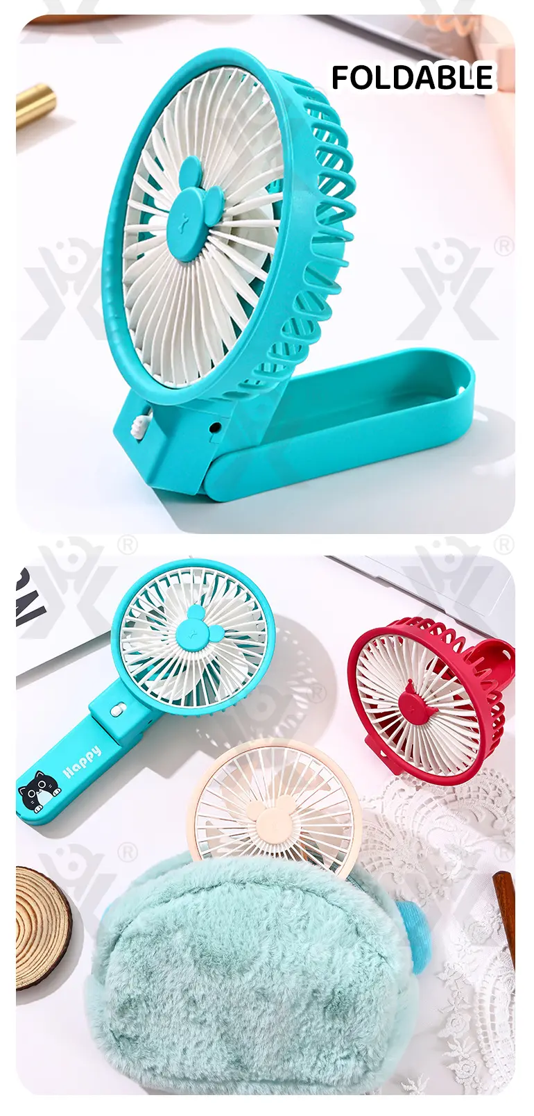 Handheld Foldable Fan Toy (TB-5184947) — illustrated product details, panel 3