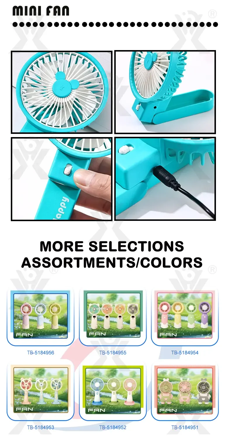 Handheld Foldable Fan Toy (TB-5184947) — illustrated product details, panel 4