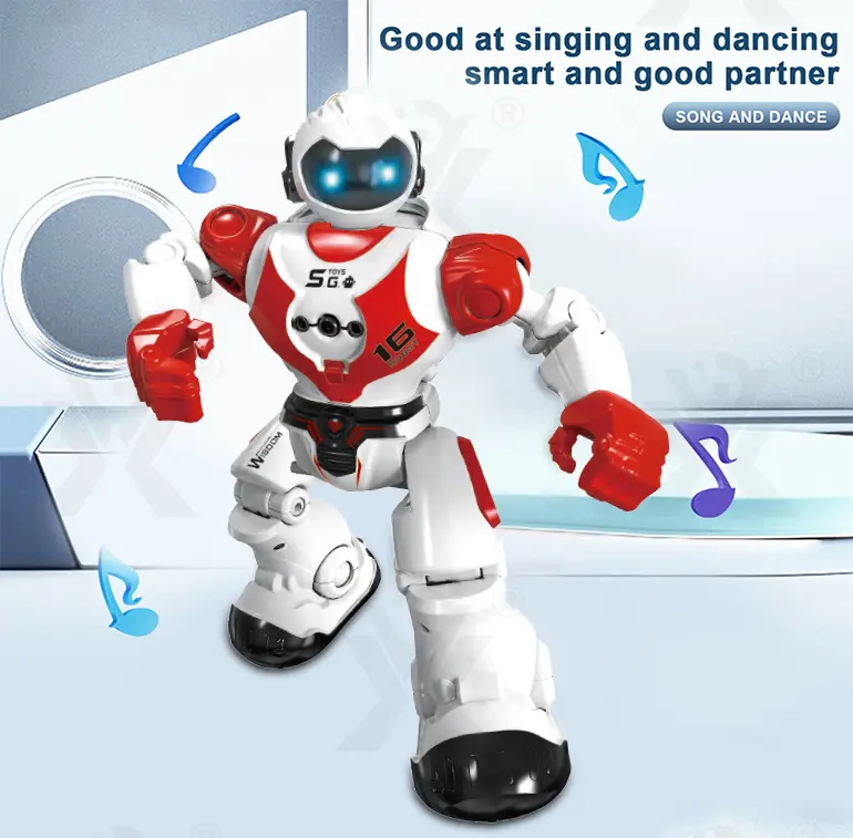 RC Robot Toys with Coding Sequence For Kids (TB-4057864) — illustrated product details, panel 4