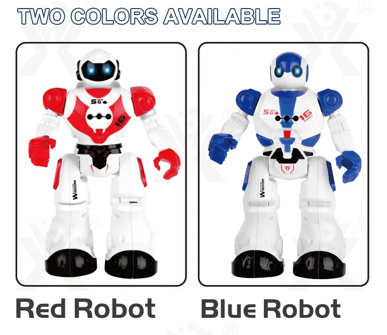 RC Robot Toys with Coding Sequence For Kids (TB-4057864) — illustrated product details, panel 6