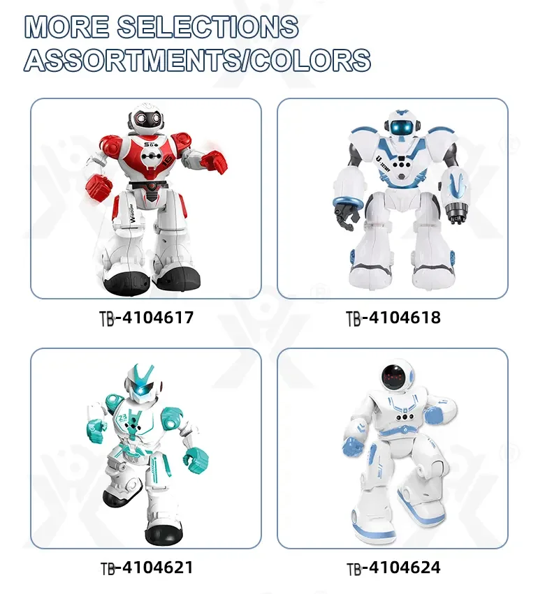 RC Robot Toys with Coding Sequence For Kids (TB-4057864) — illustrated product details, panel 7