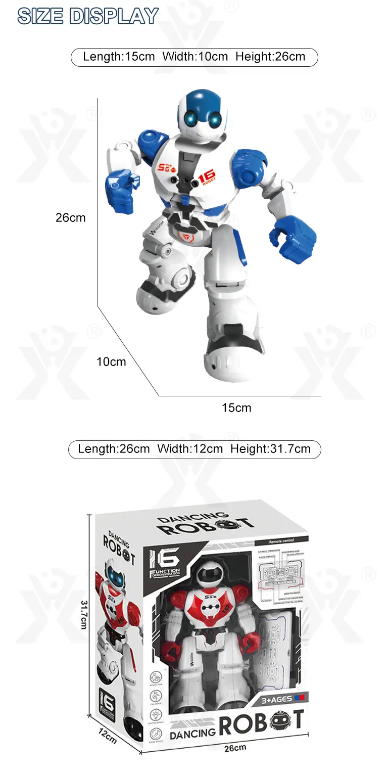 RC Robot Toys with Coding Sequence For Kids (TB-4057864) — illustrated product details, panel 8