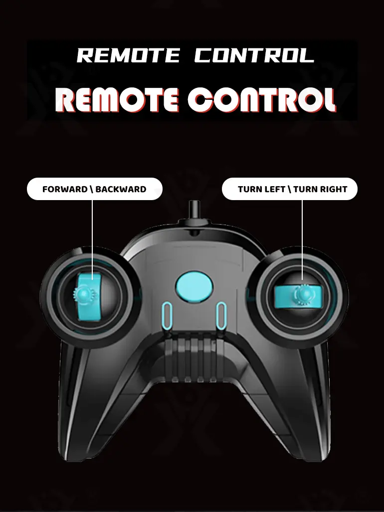 1:24 Scale Glowing RC Car, High Speed, Ultra Fun (TB-4325629) — illustrated product details, panel 4