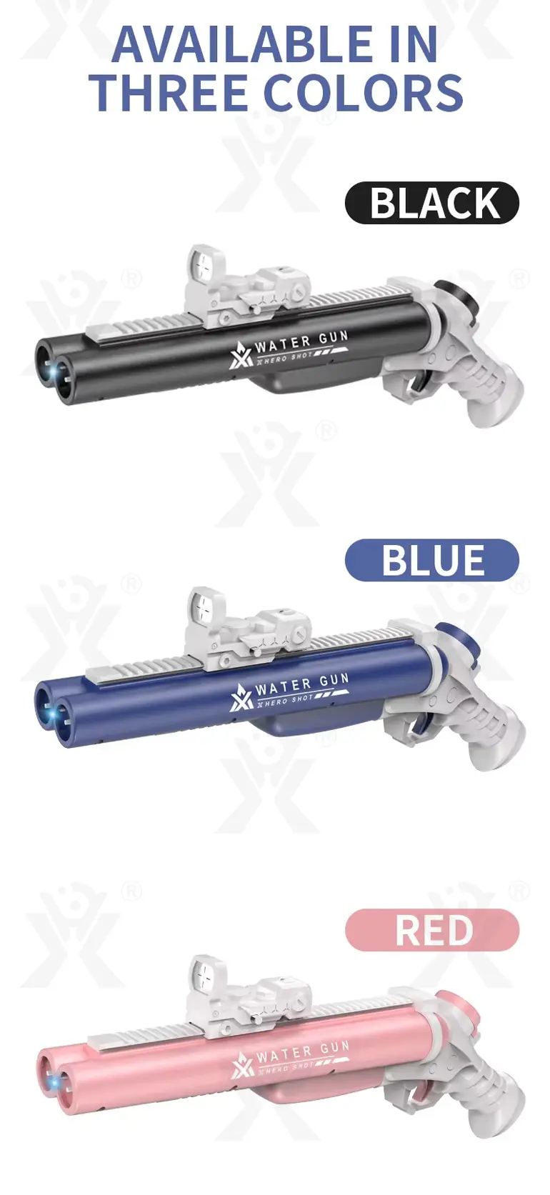 Double-Barrel Electric Water Gun (TB-4339887) — illustrated product details, panel 7