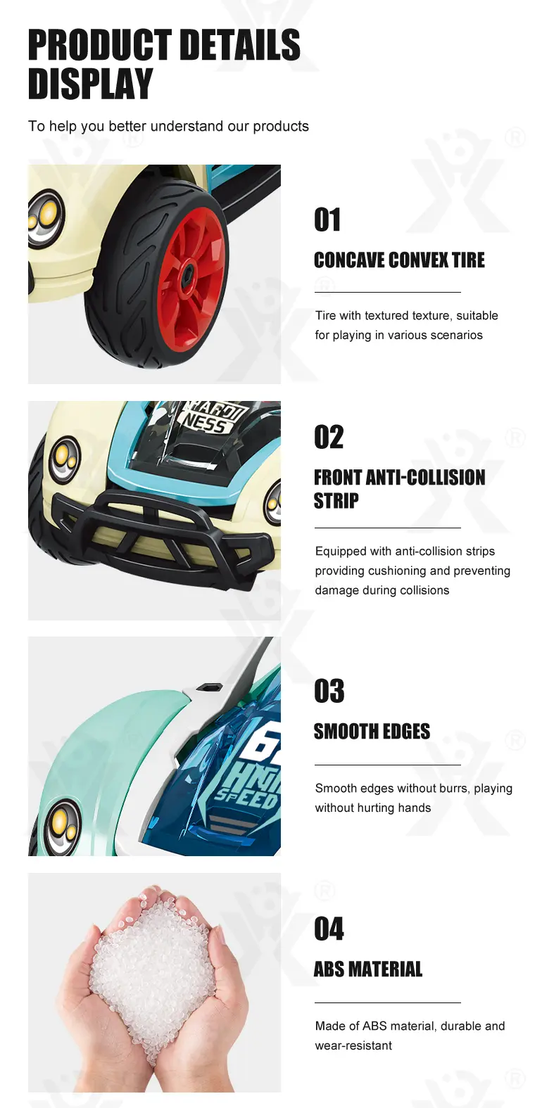 DIY Racing Car, Disassembly DIY Toy (TB-4030752) — illustrated product details, panel 6