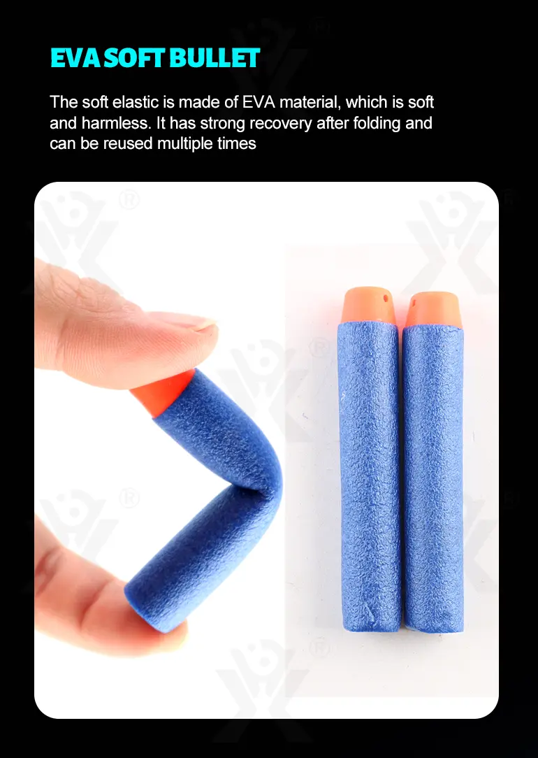 Soft Bullet Gun Toy with Dinosaur Shape (TB-3992396) — illustrated product details, panel 5