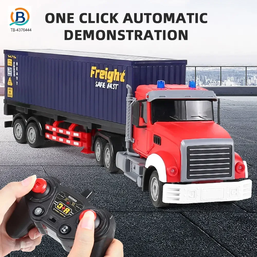 1:24 RC Trailer Car, Semi Truck Toy (TB-4376444) — product photograph 3