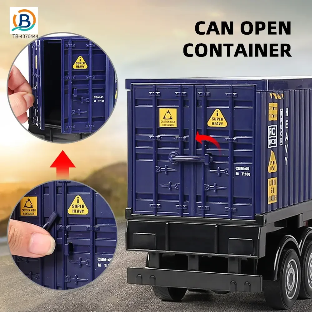 1:24 RC Trailer Car, Semi Truck Toy (TB-4376444) — product photograph 5