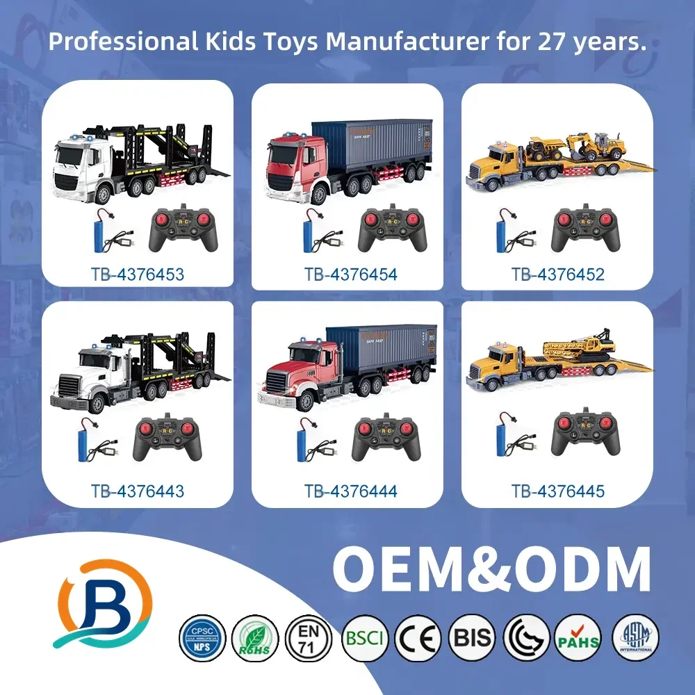 1:24 RC Trailer Car, Semi Truck Toy (TB-4376444) — product photograph 7