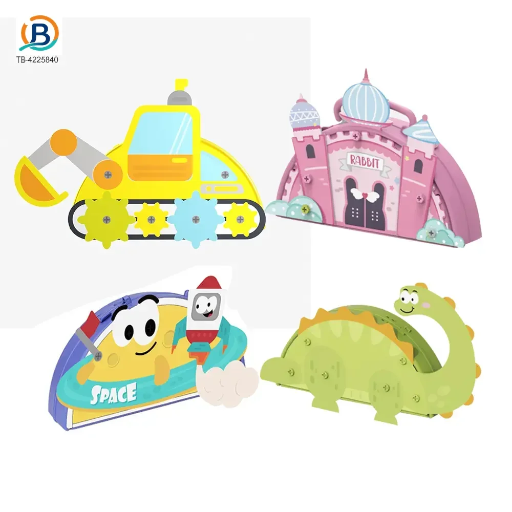 Magic Montessori Play, Screw Toolbox Toy -3 Year Old Educational Toys (TB-4225840) — product photograph 6