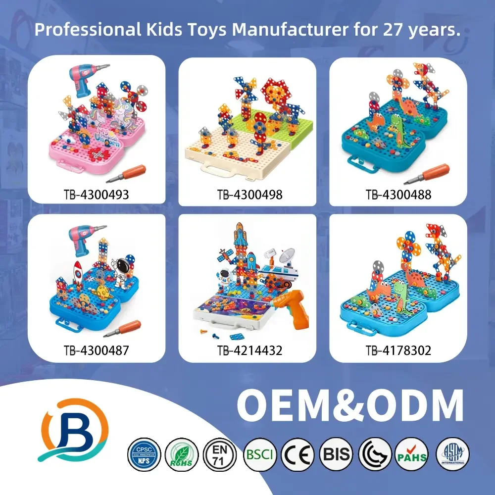 Magic Montessori Play, Screw Toolbox Toy -3 Year Old Educational Toys (TB-4225840) — product photograph 7