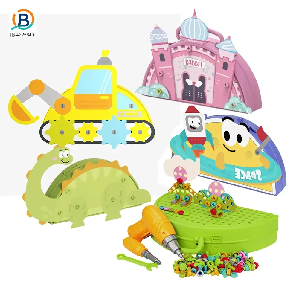 Magic Montessori Play, Screw Toolbox Toy -3 Year Old Educational Toys (TB-4225840) — product photograph 8
