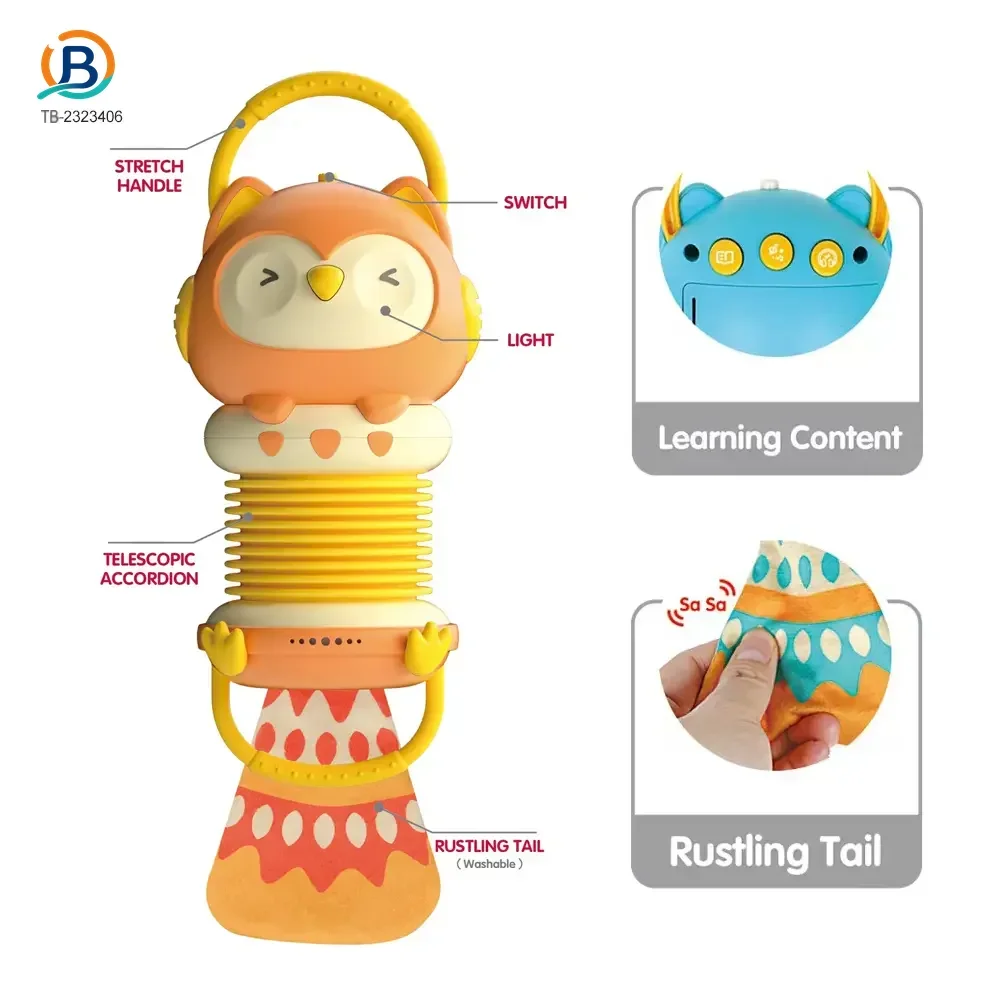 Owl Accordion Toy (TB-2323406) — product photograph 4