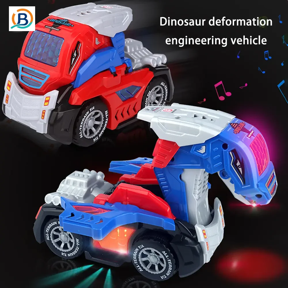 Dinosaur Engineering Car Toy, Deformation Dinosaur Robot Car Toy (TB-4470643) — product photograph 3