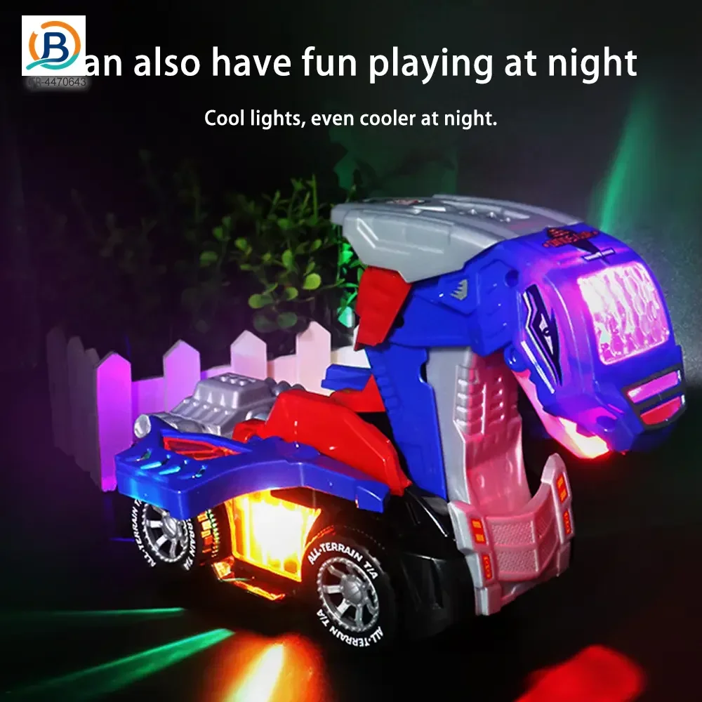 Dinosaur Engineering Car Toy, Deformation Dinosaur Robot Car Toy (TB-4470643) — product photograph 5