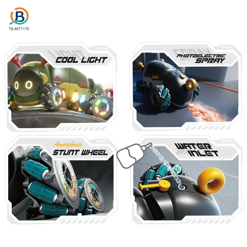 RC Bionic Caterpillar Stunt Car Toys (TB-4871179) — product photograph 2