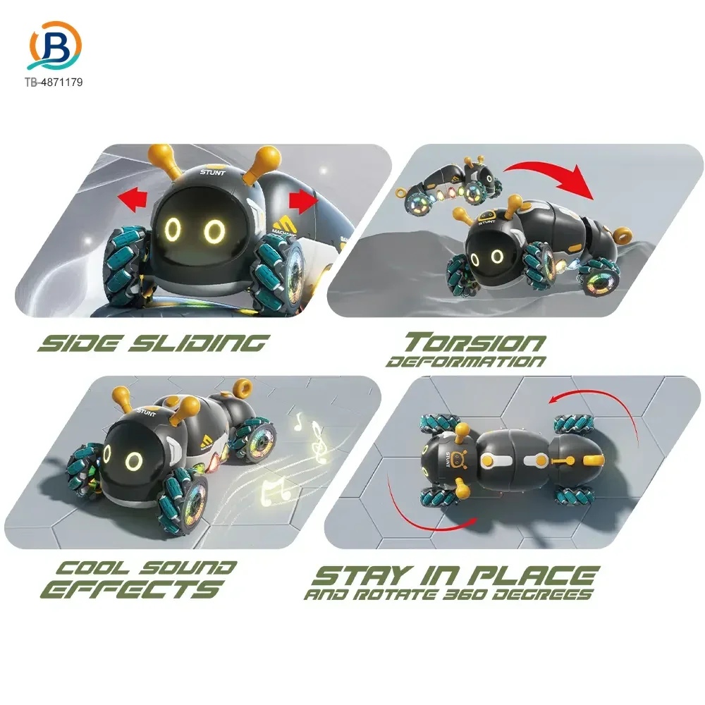 RC Bionic Caterpillar Stunt Car Toys (TB-4871179) — product photograph 3