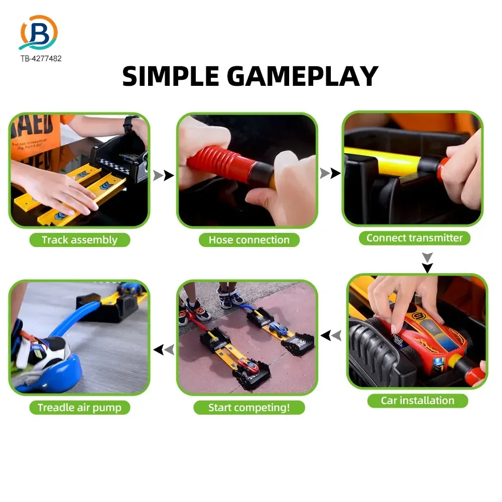 Ejection Car Toy with Stomp-Powered (TB-4277482) — product photograph 4