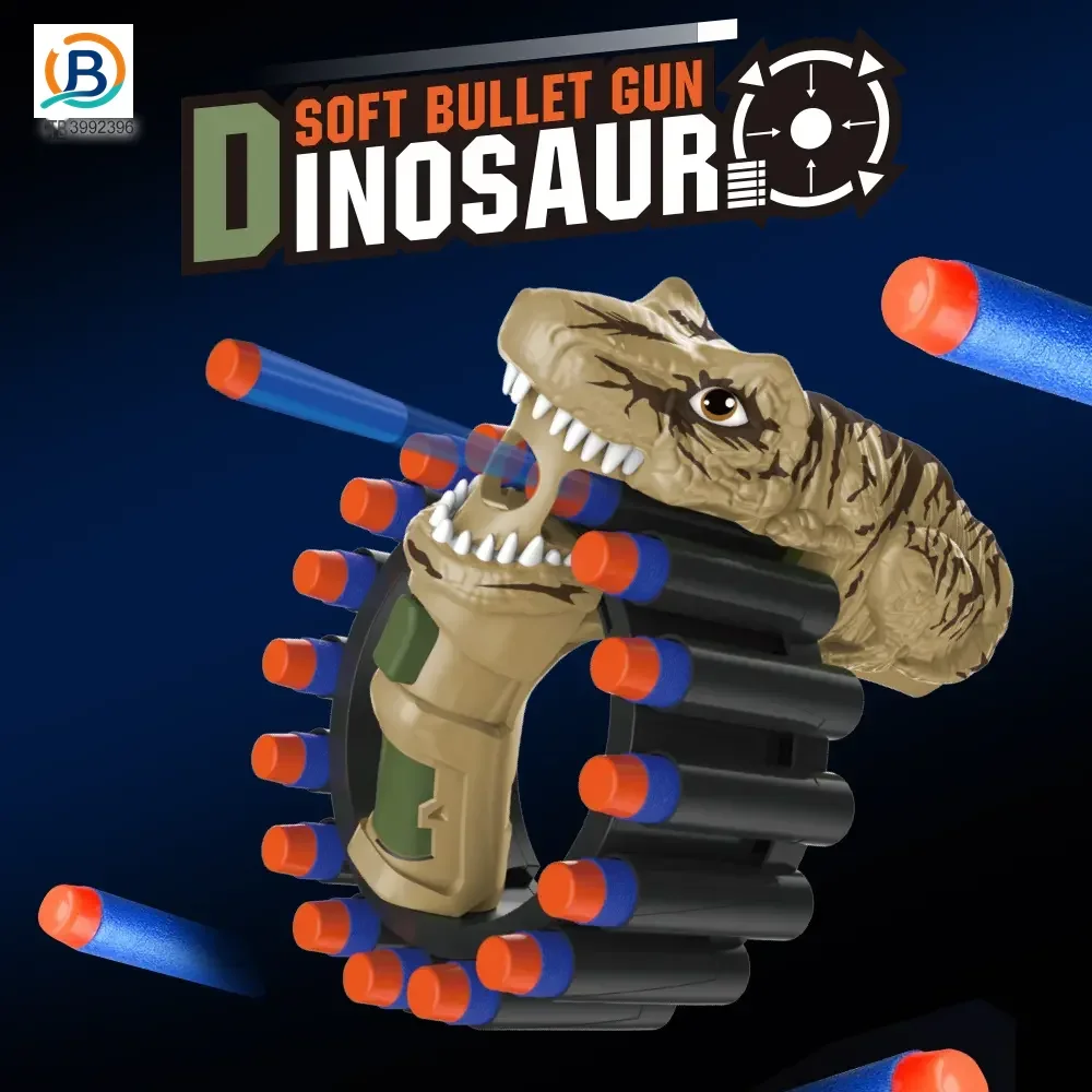 Soft Bullet Gun Toy with Dinosaur Shape (TB-3992396) — product photograph 3