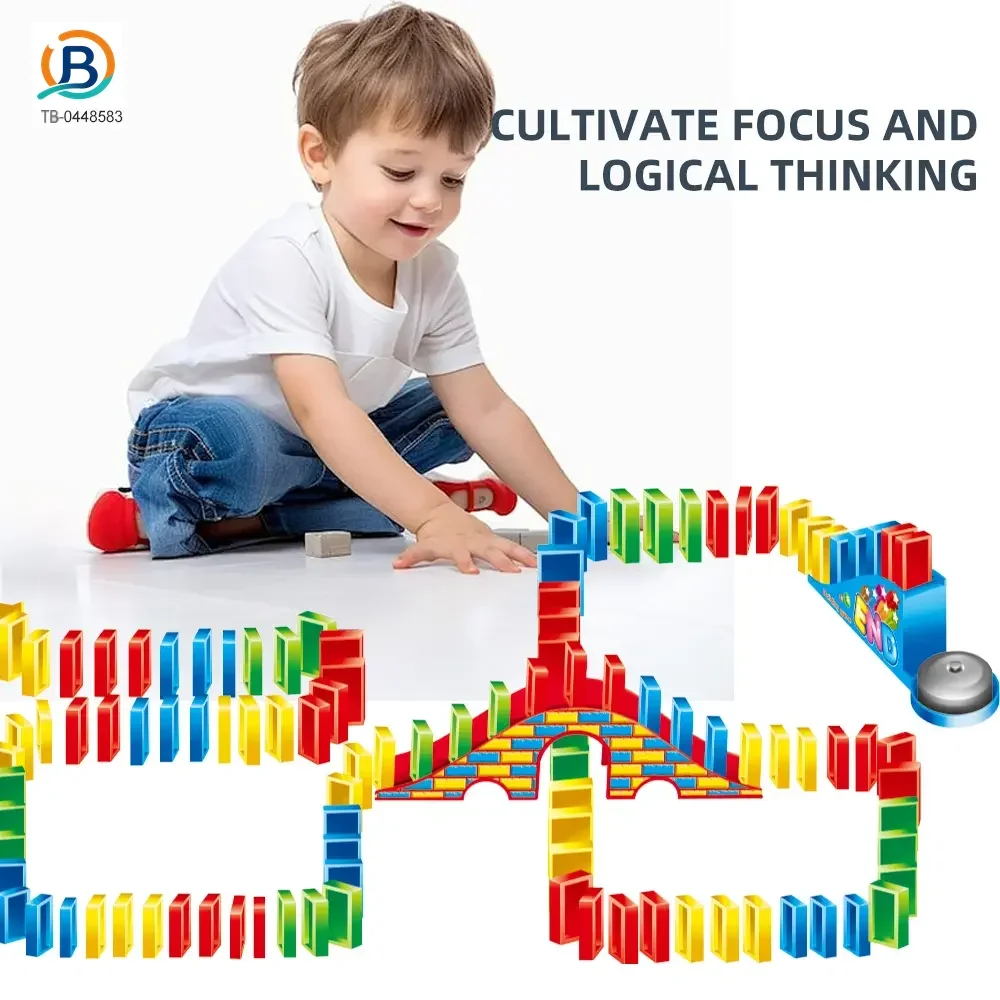 Domino Set Toy, Domino Kit -Educational Toys For Infant (TB-0448583) — product photograph 3
