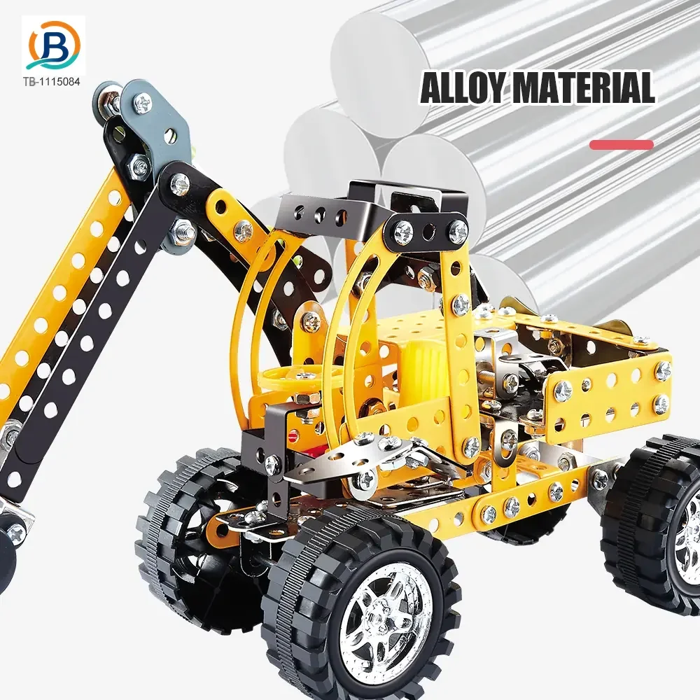 STEM Building Project Toys, DIY Alloy Excavator Toy (TB-1115084) — product photograph 4