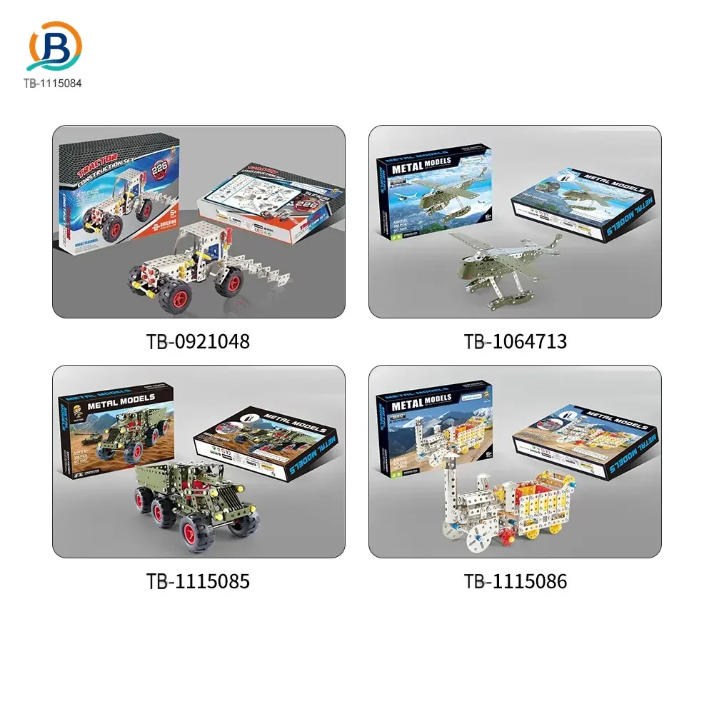 STEM Building Project Toys, DIY Alloy Excavator Toy (TB-1115084) — product photograph 5