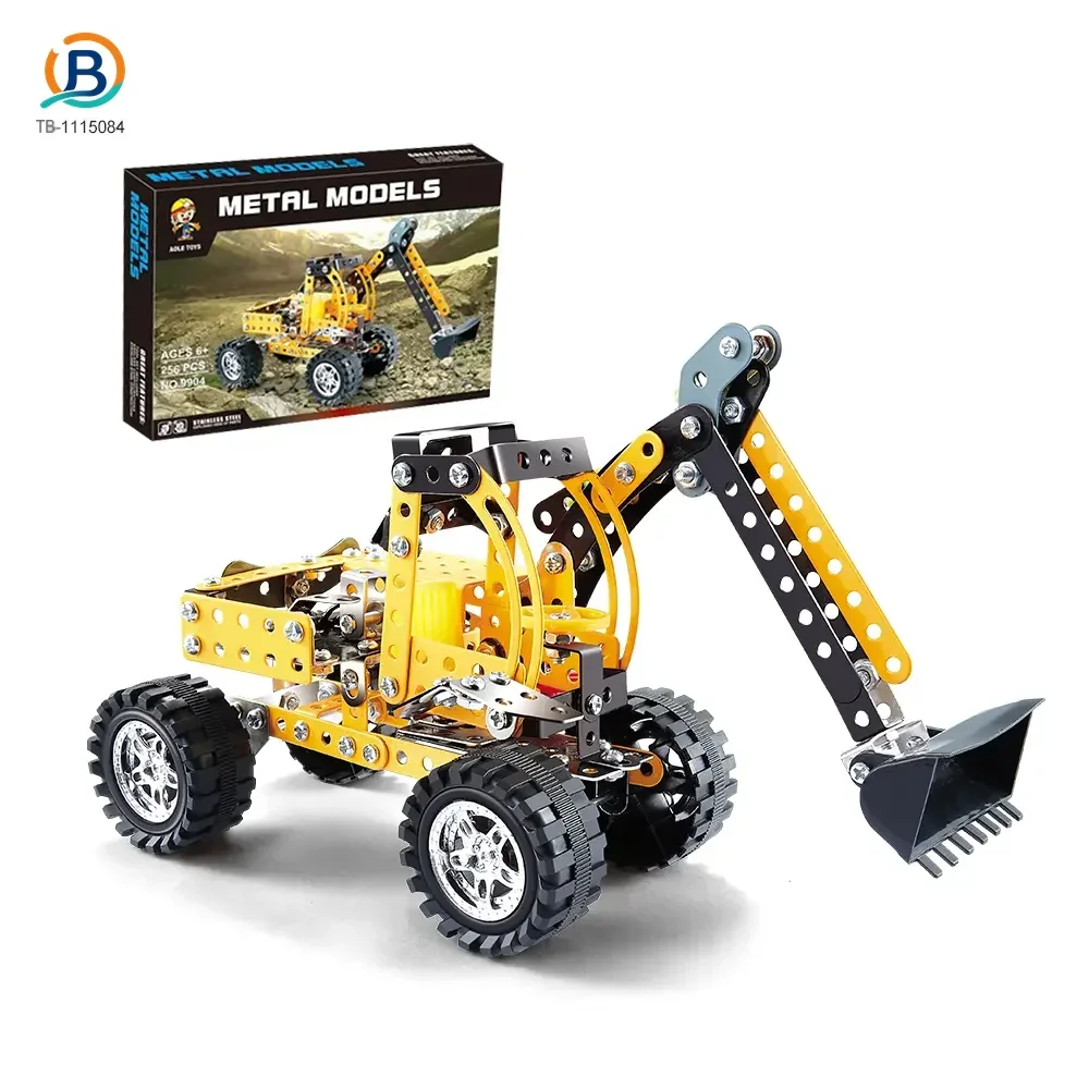 STEM Building Project Toys, DIY Alloy Excavator Toy (TB-1115084) — product photograph 6