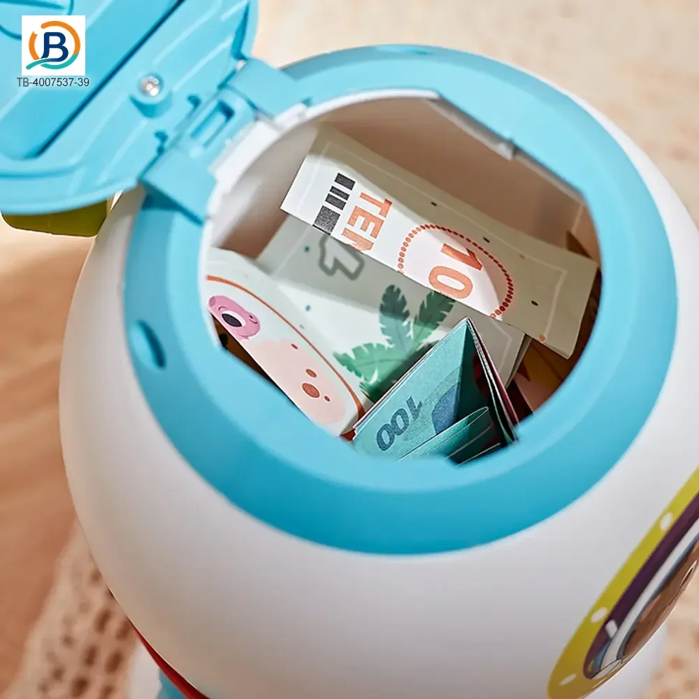 Custom Rocket Piggy Bank (TB-4007537) — product photograph 3