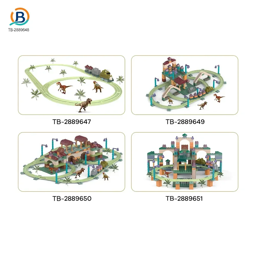 Dinosaur Rail Car Toys- Chenghai Toys Wholesale Market (TB-2889648) — product photograph 5
