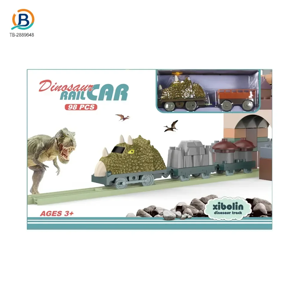 Dinosaur Rail Car Toys- Chenghai Toys Wholesale Market (TB-2889648) — product photograph 6