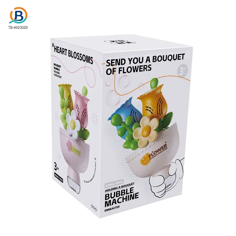 Electric Handheld Flower Bubble Machine Toy (TB-4923029) — product photograph 5