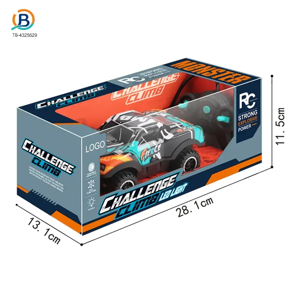 1:24 Scale Glowing RC Car, High Speed, Ultra Fun (TB-4325629) — product photograph 6