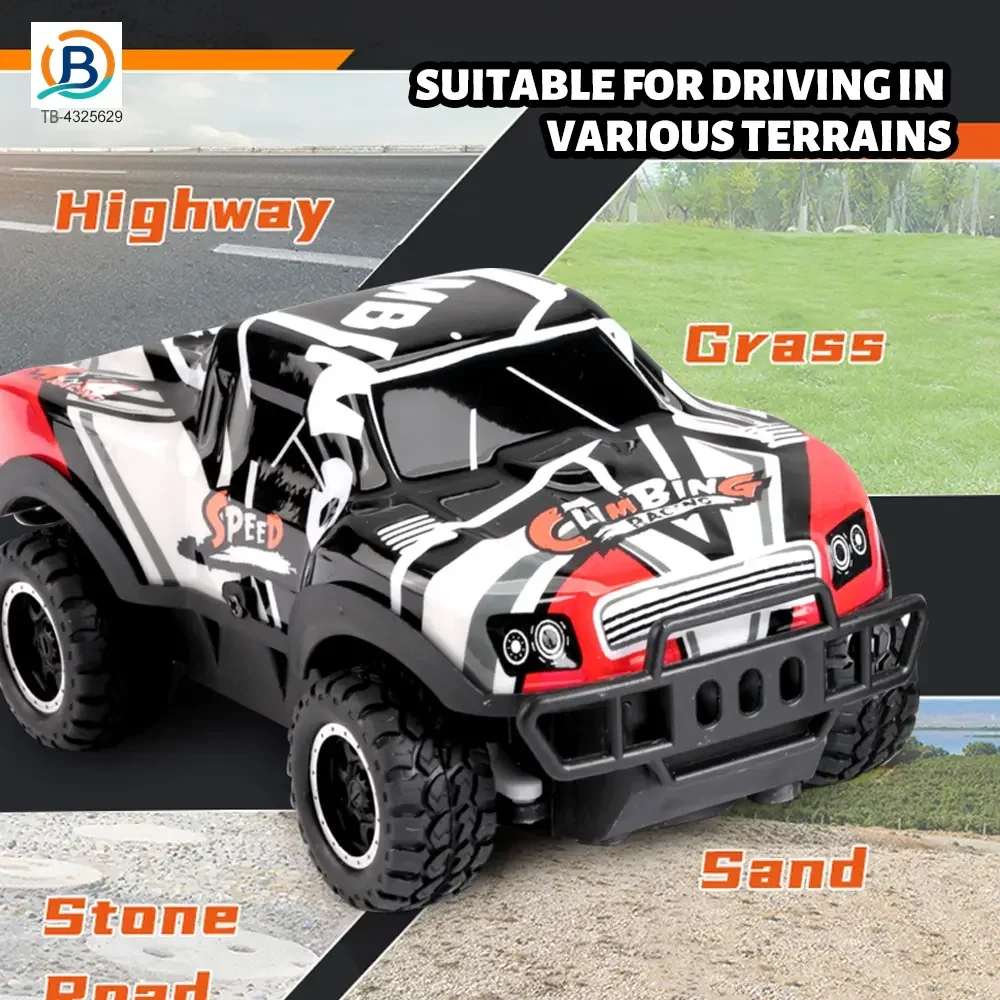 1:24 Scale Glowing RC Car, High Speed, Ultra Fun (TB-4325629) — product photograph 2