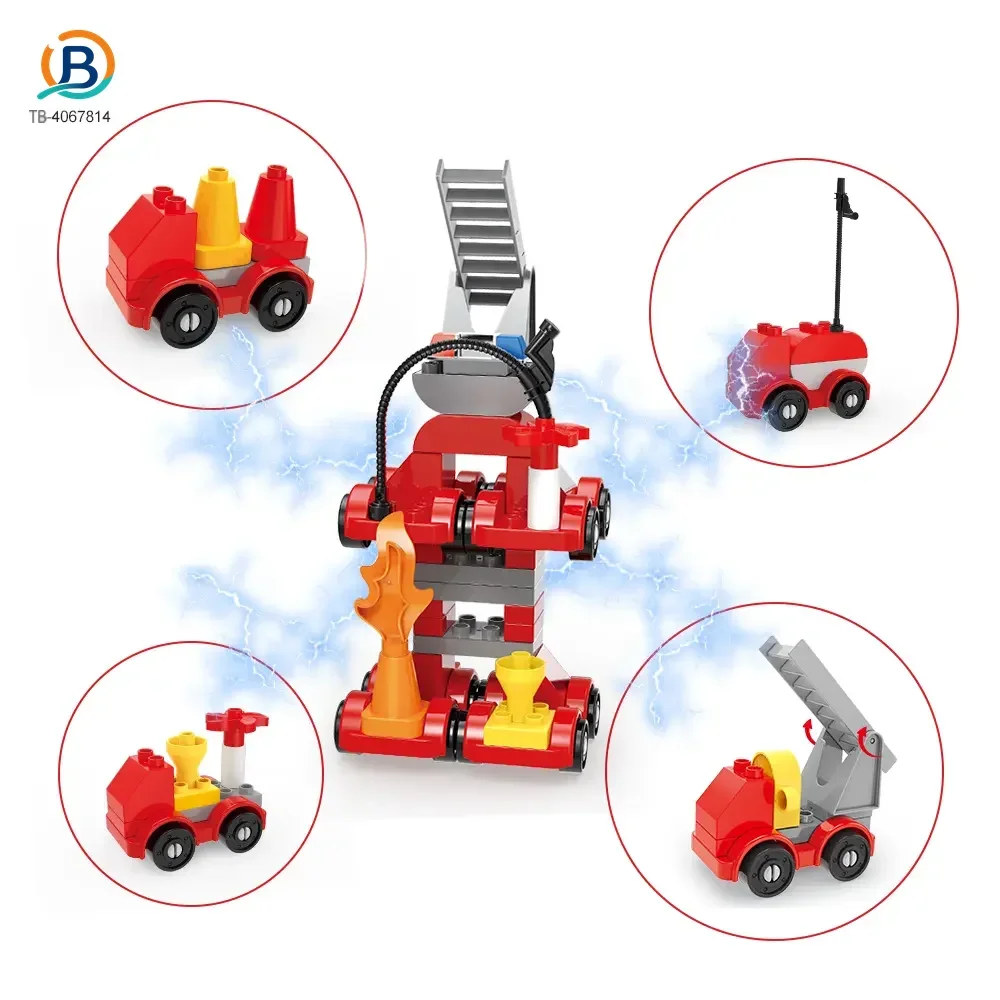 Playhouse Block Toy with Cars (TB-4067814) — product photograph 3