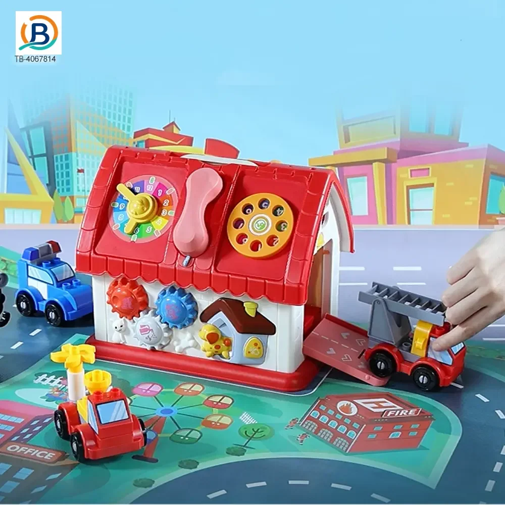 Playhouse Block Toy with Cars (TB-4067814) — product photograph 4