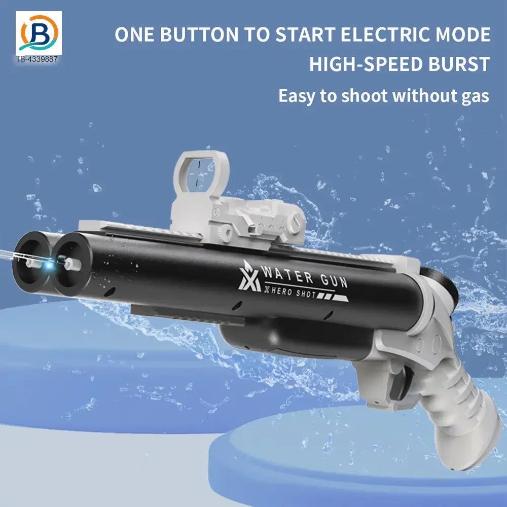 Double-Barrel Electric Water Gun (TB-4339887) — product photograph 3