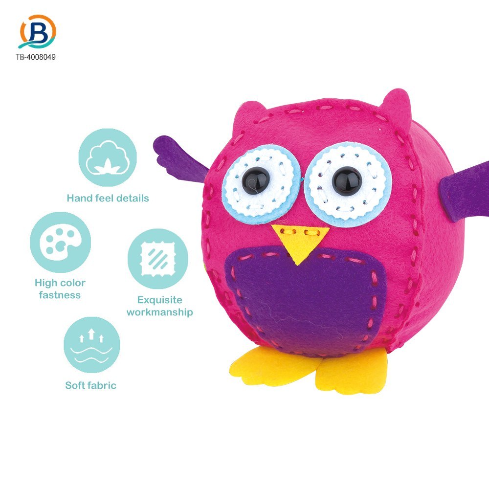 DIY Owl Doll Toy, Sewing Kit (TB-4008049) — product photograph 1