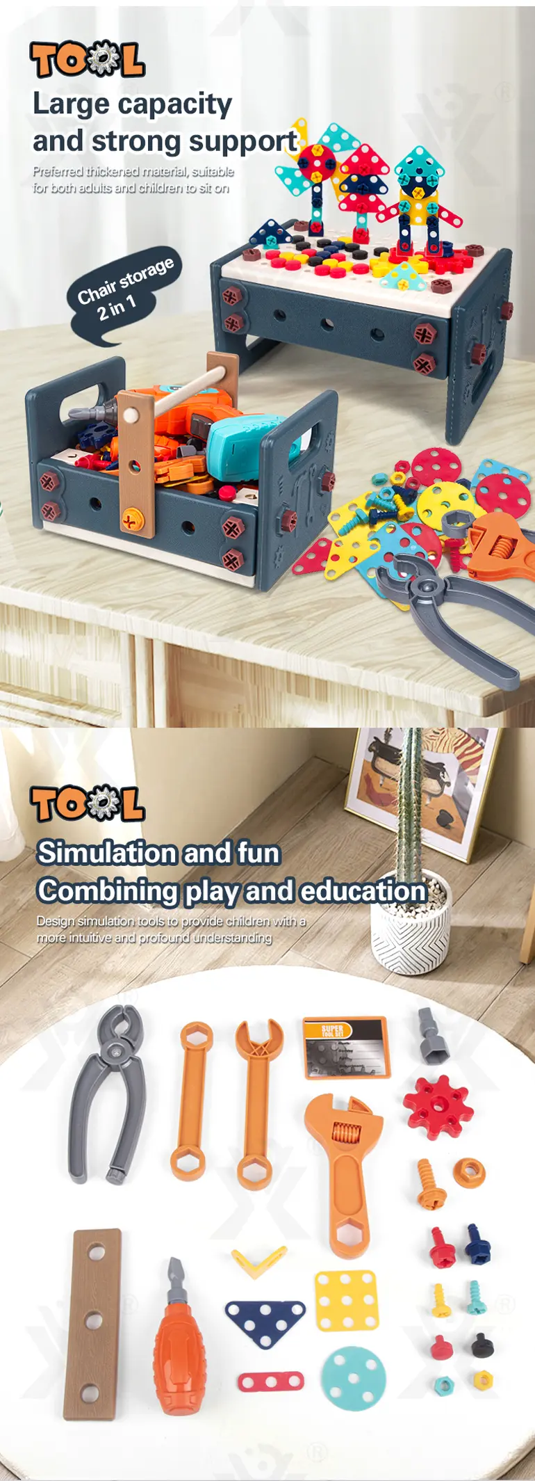 3D Screw Assembly Tool Box Toy (TB-4420941) — illustrated product details, panel 2