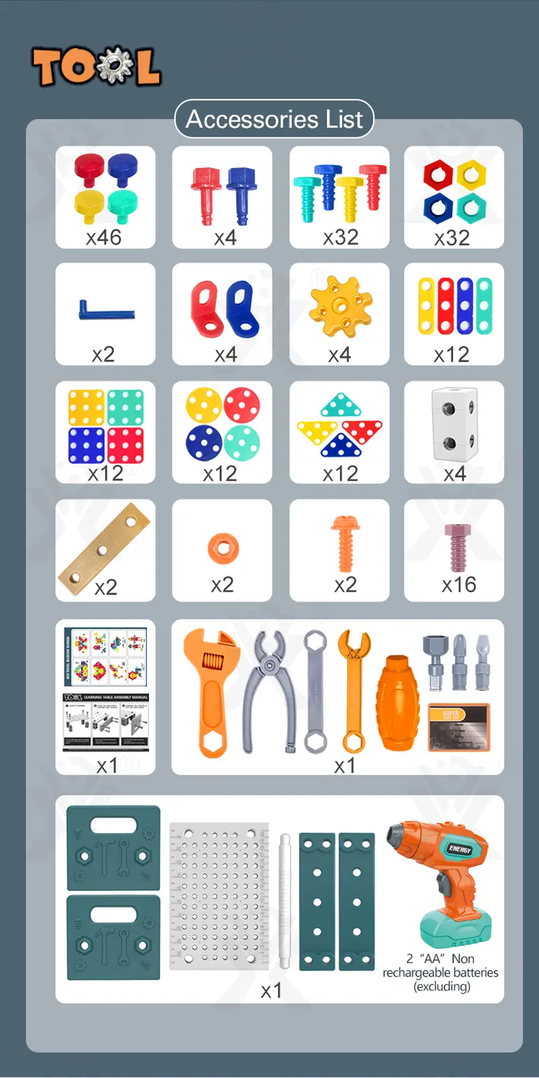 3D Screw Assembly Tool Box Toy (TB-4420941) — illustrated product details, panel 5