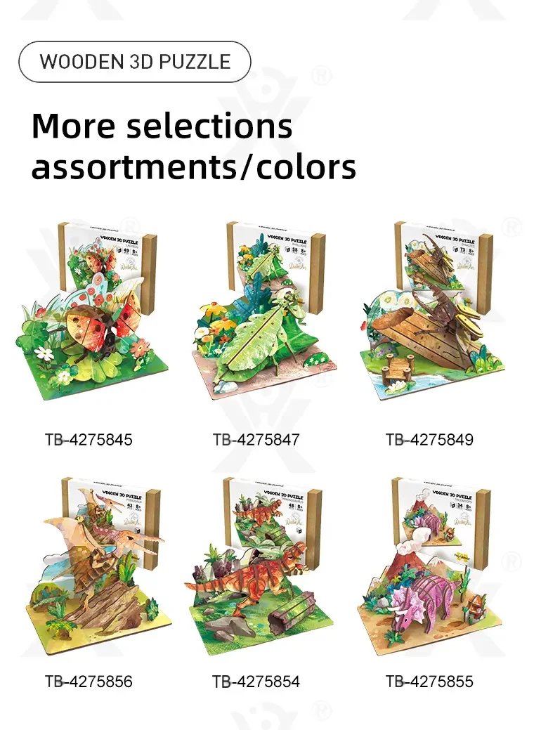 3D Wooden Puzzle Toy Series (TB-4275849) — illustrated product details, panel 7