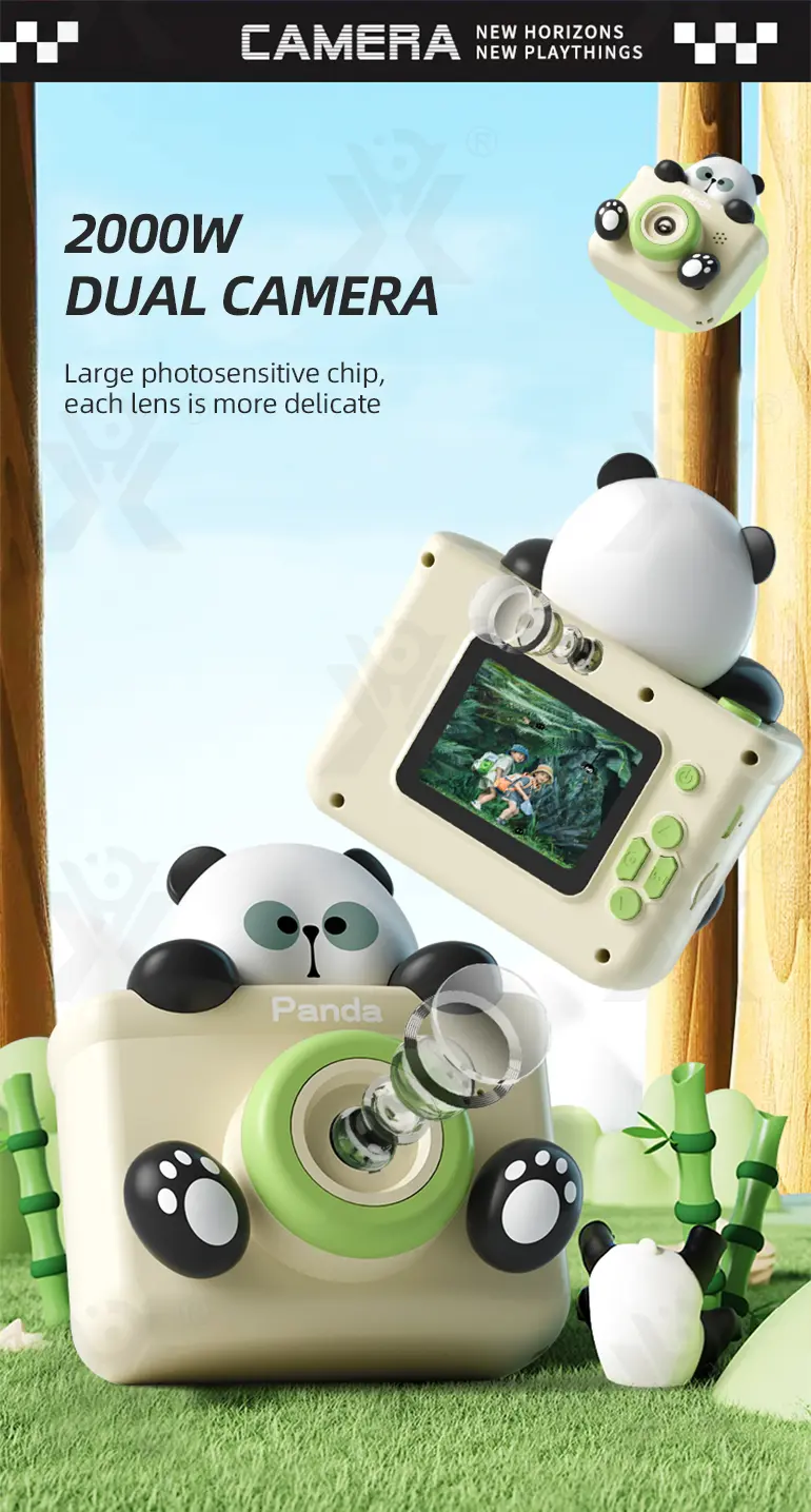 Kids Digital Cartoon Camera Toy (TB-44305919) — illustrated product details, panel 4