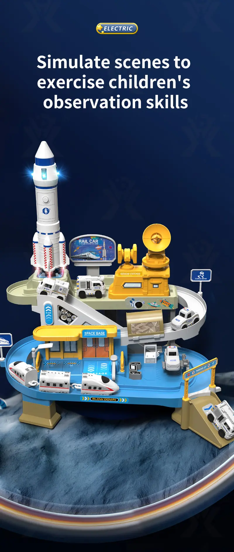 Space-Themed Track Toy Set (TB-4834526) — illustrated product details, panel 3
