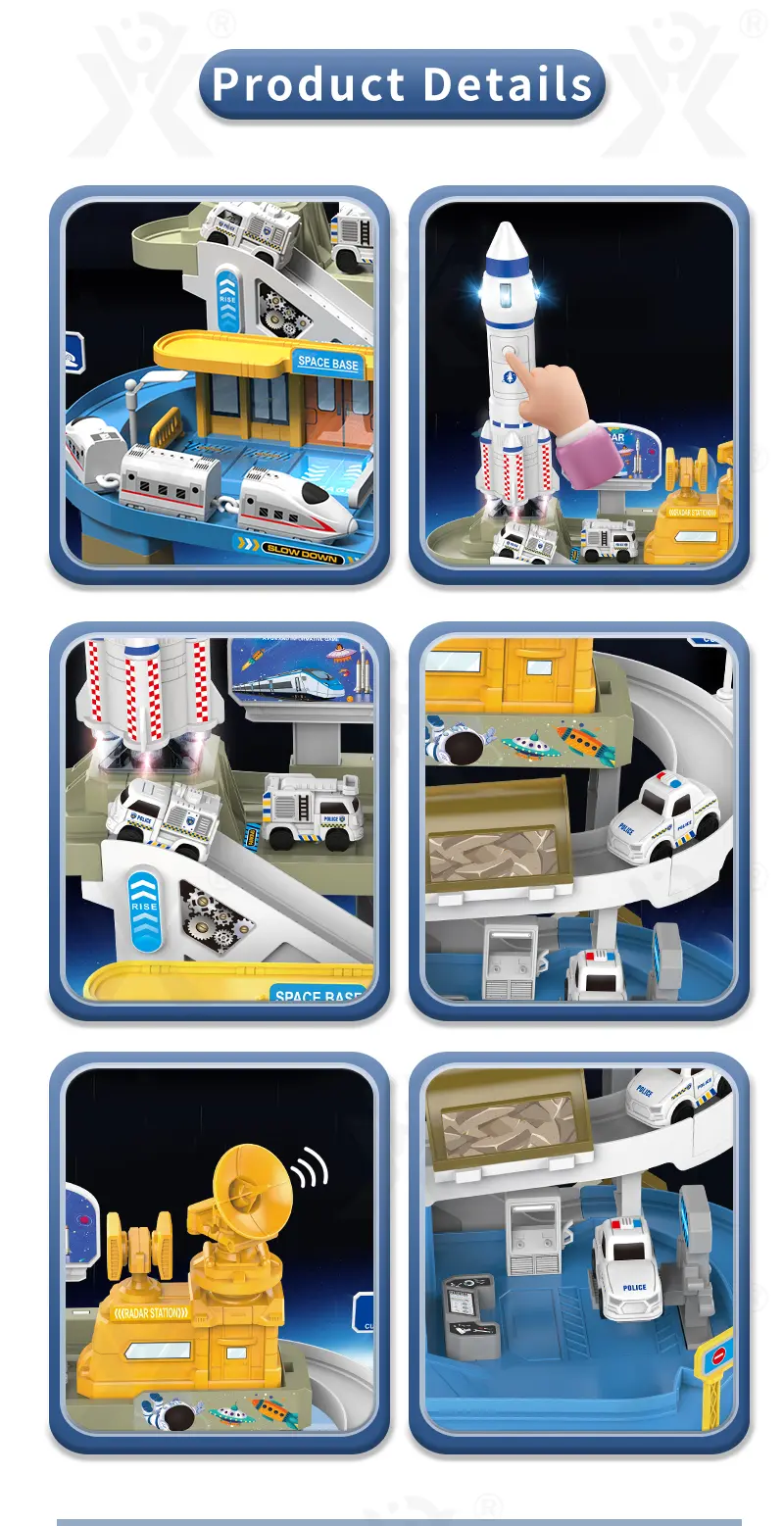 Space-Themed Track Toy Set (TB-4834526) — illustrated product details, panel 9